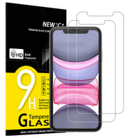NEW'C ochranné tvrdené sklo na displej pre iPhone 11 / iPhone XR – 2 ks 1