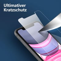 NEW'C ochranné tvrdené sklo na displej pre iPhone 11 / iPhone XR – 2 ks 5