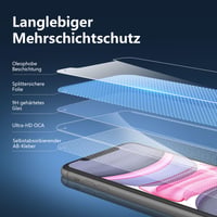 NEW'C ochranné tvrdené sklo na displej pre iPhone 11 / iPhone XR – 2 ks 6
