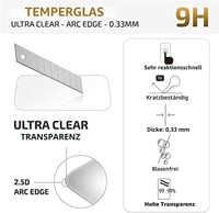 Ochranné tvrdené sklo NEW'C na displej Huawei P30, 9H, 0,33 mm, HD, 2 ks 5