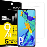 Ochranné tvrdené sklo NEW'C na displej Huawei P30, 9H, 0,33 mm, HD, 2 ks 1