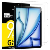 NEW'C iPad Air 11" (M3/M2) edzett üveg kijelzővédő, 9H, 0,33 mm - 2 db 1