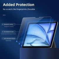 NEW'C iPad Air 11" (M3/M2) edzett üveg kijelzővédő, 9H, 0,33 mm - 2 db 6