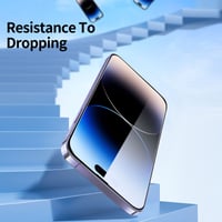 NEW'C iPhone 14 Pro (6,1") Tvrdené sklo na displej – tvrdosť 9H, ultratenké 0,33 mm, odolné proti poškriabaniu, HD, balenie 3 ks 4