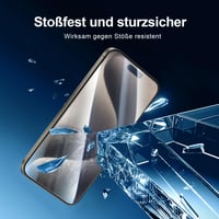 NEW'C tvrdené sklo na displej iPhone 15 Pro Max 9H, s aplikačným nástrojom - 3 ks 6