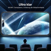 NEW'C tvrdené sklo na displej iPhone 15 Pro Max 9H, s aplikačným nástrojom - 3 ks 7