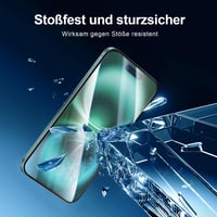 NEW'C Tvrdené sklo na iPhone 16 6,1" (2 ks) + Ochranné sklo na fotoaparát (2 ks) – tvrdosť 9H, odolné proti poškriabaniu 6