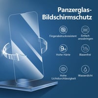 NEW'C Tvrdené sklo na iPhone 16e (6,1") – 3 ks v balení, tvrdosť 9H, odolné proti poškriabaniu, bez bubliniek, ultra čisté, 0,33 mm 4