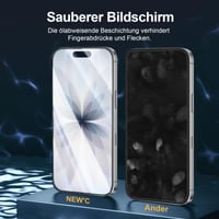 NEW'C iPhone 17 Edzett Üveg Képernyővédő + Kameravédő (2+2 db) 5