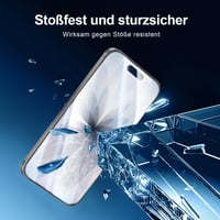 NEW'C iPhone 17 Edzett Üveg Képernyővédő + Kameravédő (2+2 db) 6