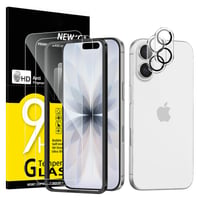 NEW'C iPhone 17 Edzett Üveg Képernyővédő + Kameravédő (2+2 db) 1