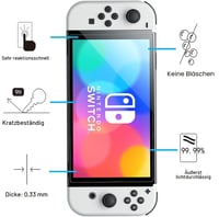 Ochranné tvrdené sklo na displej NEW'C pre Nintendo Switch OLED – 3 ks 3
