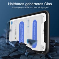 NEW'C Ochranné tvrdené sklo na iPhone 11 a iPhone XR, 28-stupňový uhol ochrany súkromia, tvrdosť 9H, bez bublín, 3 ks 7