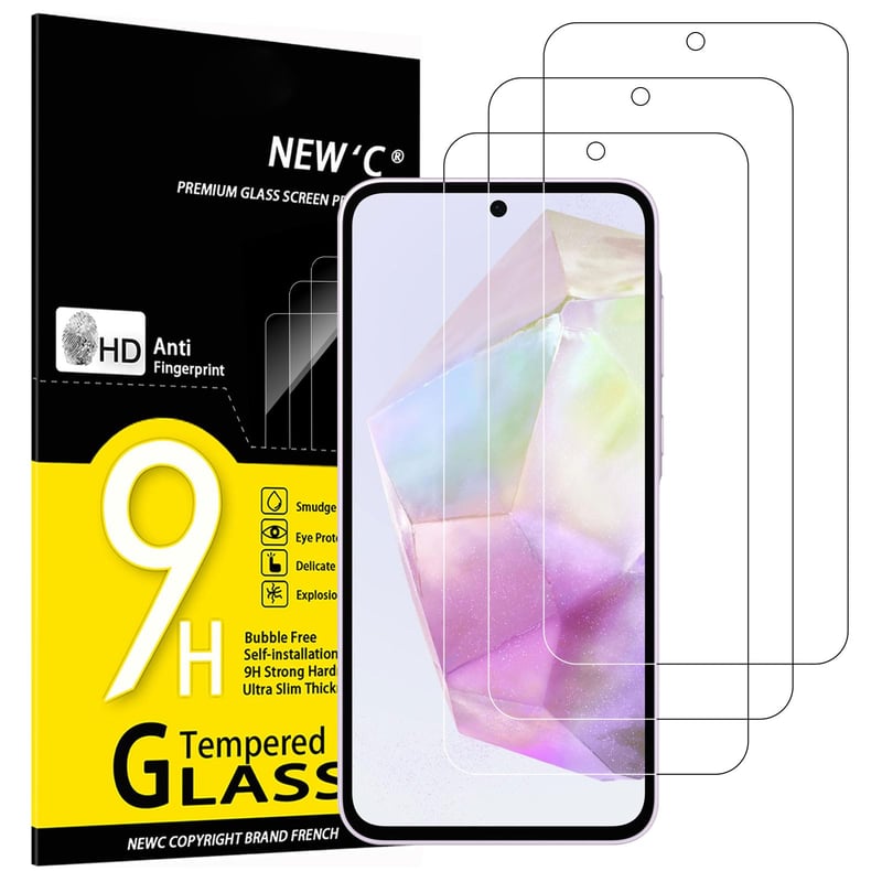 NEW'C tvrdené sklo na displej pre Samsung Galaxy A56 5G / A36 5G – 3 ks