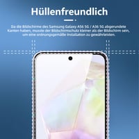 NEW'C tvrdené sklo na displej pre Samsung Galaxy A56 5G / A36 5G – 3 ks 3