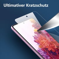 NEW'C Ochranné tvrdené sklo na Samsung Galaxy S20 FE / S20 FE 5G, 3 ks – tvrdosť 9H, hrúbka 0,33 mm, ultra priehľadné, bez vzduchových bublín, HD fólia 5