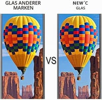 New'C Tvrdené sklo na Samsung Galaxy S20 FE / S20 FE 5G, 2 kusy – tvrdosť 9H, ultratenké 0,33 mm, HD, odolné voči poškriabaniu 4