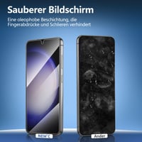 Folie de Protecție din Sticlă Securizată NEW'C pentru Samsung Galaxy S23 - Pachet de 3 bucăți, Duritate 9H, Ultra Subțire 0,26 mm, Transparență HD, Rezistentă la Zgârieturi 8