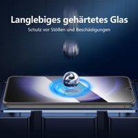 Folie de Protecție din Sticlă Securizată NEW'C pentru Samsung Galaxy S23 - Pachet de 3 bucăți, Duritate 9H, Ultra Subțire 0,26 mm, Transparență HD, Rezistentă la Zgârieturi 7
