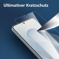 New'C tvrdené sklo na Samsung Galaxy S25 - balenie 3 ks, tvrdosť 9H, HD, odolné proti poškriabaniu, ultra číre 5