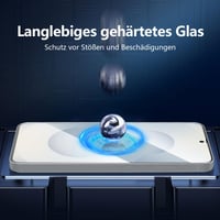 New'C tvrdené sklo na Samsung Galaxy S25 - balenie 3 ks, tvrdosť 9H, HD, odolné proti poškriabaniu, ultra číre 7