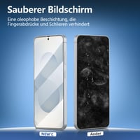 New'C tvrdené sklo na Samsung Galaxy S25 - balenie 3 ks, tvrdosť 9H, HD, odolné proti poškriabaniu, ultra číre 8