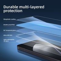NEW'C Tvrdené sklo na Xiaomi 15T a 15T Pro (6,83 palca) – 3 ks, tvrdosť 9H, odolné proti poškriabaniu, bez bublín, ultratenké 0,33 mm 5