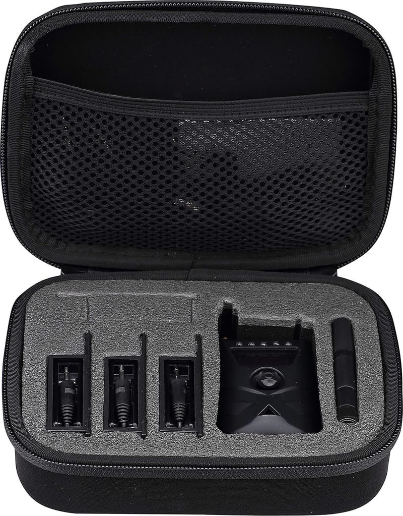 New Direction Tackle Dongle 2db S9r Szett - Pontyozó Horgászfelszerelés Bluetooth Csatlakozással, Szögtartókkal és Akkufedéllel, Vízálló IPX