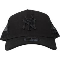 Șapcă de baseball New Era New York Yankees A-Frame Trucker - Negru, mărime reglabilă, model camuflaj 1