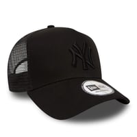 Șapcă de baseball New Era New York Yankees A-Frame Trucker - Negru, mărime reglabilă, model camuflaj 4