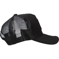 Șapcă de baseball New Era New York Yankees A-Frame Trucker - Negru, mărime reglabilă, model camuflaj 5