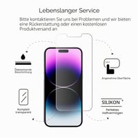 Ochranné tvrdené sklo New Horrizon pre iPhone 14 / 13 / 13 Pro (6,1") – 6 ks, tvrdosť 9H, čierny rám, odolné voči poškriabaniu 3