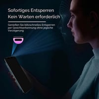Ochranné tvrdené sklo New Horrizon pre iPhone 14 / 13 / 13 Pro (6,1") – 6 ks, tvrdosť 9H, čierny rám, odolné voči poškriabaniu 5