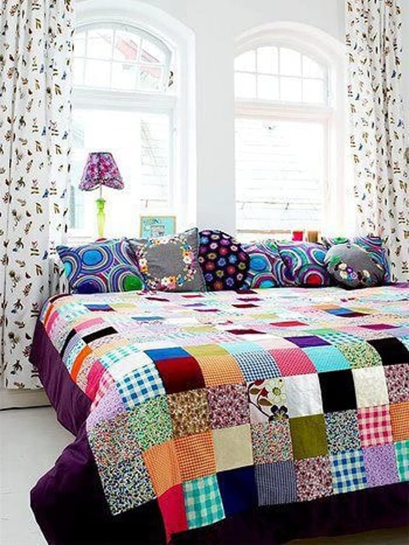 newamishquilt Patchwork Pamut Szövet 25 db 20x20 cm - Varráshoz és Kézműves Projektekhez
