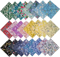 newamishquilt Patchwork Pamut Szövet 25 db 20x20 cm - Varráshoz és Kézműves Projektekhez 4