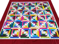 newamishquilt Patchwork Pamut Szövet 50 db 20x20 cm Négyzet Varráshoz Maszkhoz 5