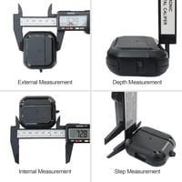 Newaner digitális tolómérce 150mm LCD kijelzővel méréshez 4