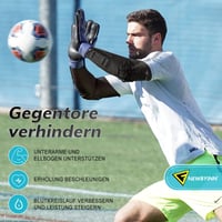Newbyinn Párnázott Könyökvédő 2 Darab, Sportoláshoz Ideális Alkarmeleg 5