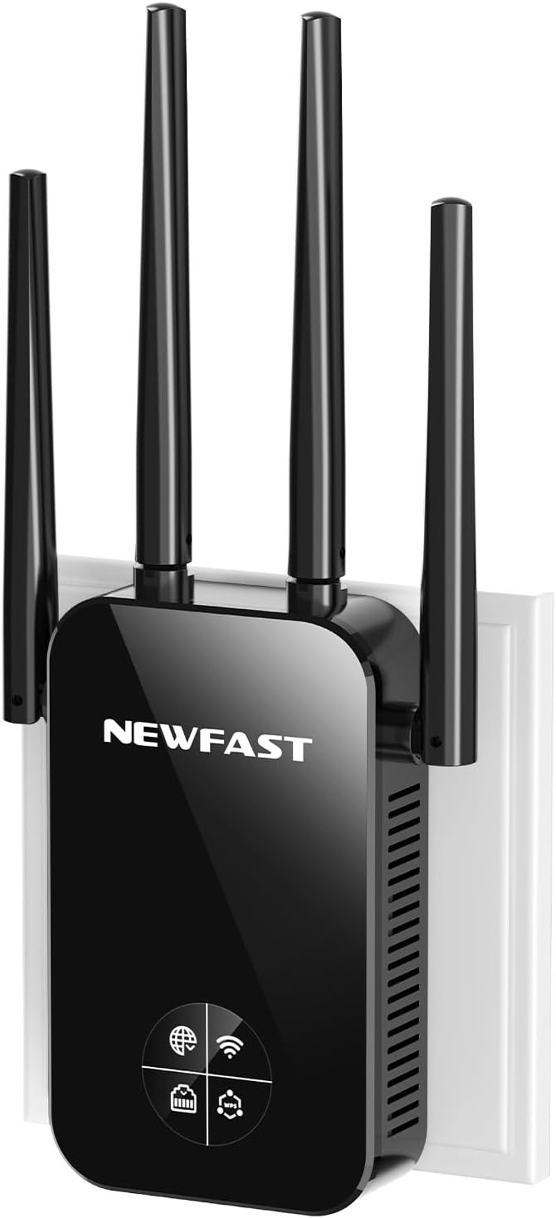 NEWFAST 523 WLAN Erősítő WiFi 11.4 Mbps Jelerősítés Vezeték Nélküli