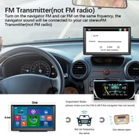 Sistem de navigație GPS auto NEWFUN de 9 inchi cu ecran tactil HD, ghidare vocală multilingvă, suport robust și hărți pentru Regatul Unit și Europa 2025 3