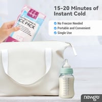 NEWGO Szülés Utáni Hűtőbetét Instant Aktiválás Eldobható Teljes Felszívás 6