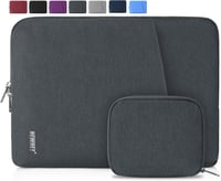 NEWHEY 15 Inch Laptop Sleeve Vízálló Ütésálló Notebook Táska Szürke 1