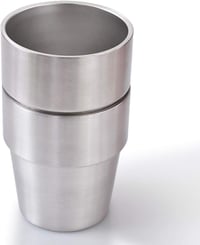 Newk rozsdamentes acél termoszos pohár 300ml dupla falú 2 darab 7