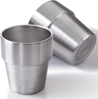 Newk rozsdamentes acél termoszos pohár 300ml dupla falú 2 darab 1