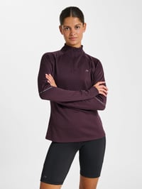 Dámska mikina Newline Nwlpower Half Zip – farba Plum Perfect, veľkosť S 6