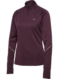 Dámska mikina Newline Nwlpower Half Zip – farba Plum Perfect, veľkosť S 1