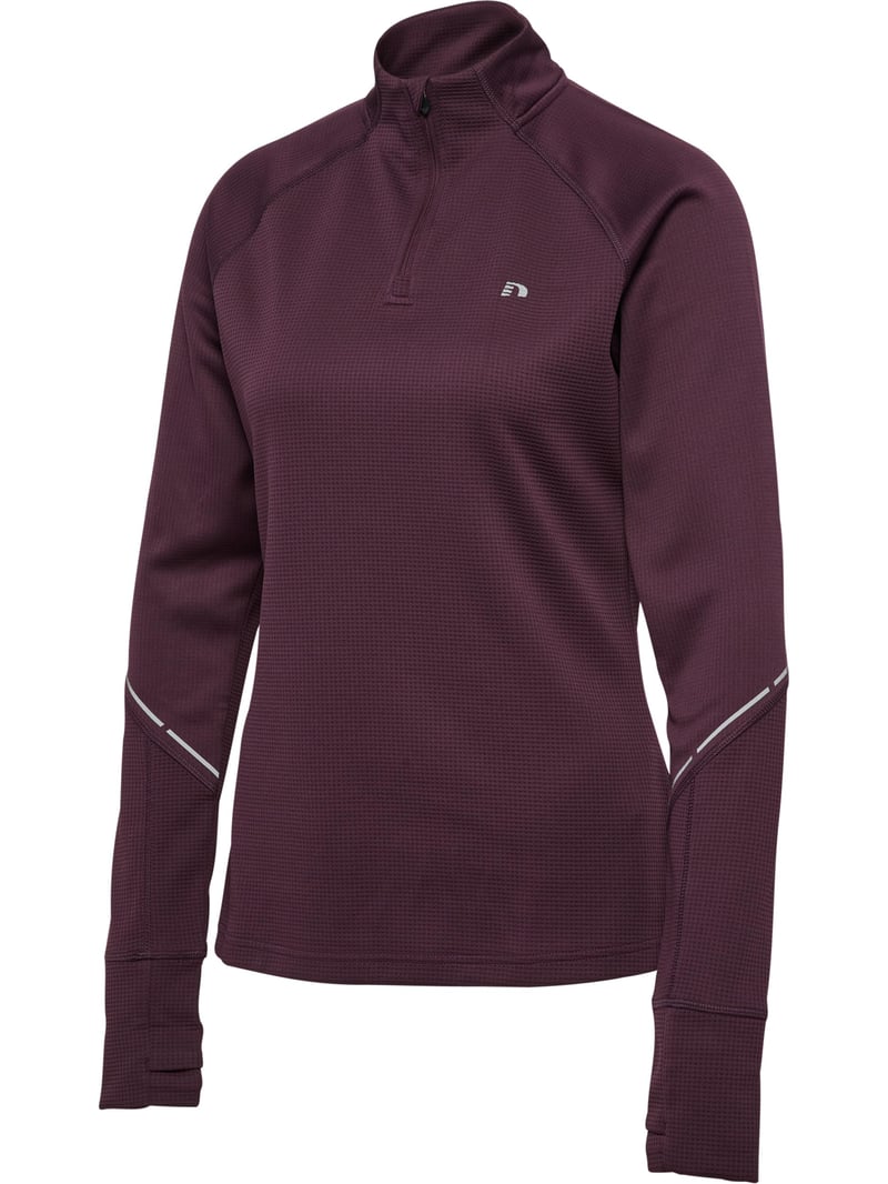 Dámska mikina Newline Nwlpower Half Zip – farba Plum Perfect, veľkosť S