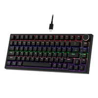 Newmen GM326 mehanička gaming tipkovnica, 75%, Hot Swap, USB-C - crna, crveni prekidači 1