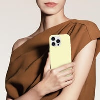 Husă din silicon Newseego pentru iPhone 15 Pro Max, husă de protecție din silicon lichid, rezistentă la zgârieturi, rezistentă la șocuri, husă subțire pentru telefon de 6,7 inchi, galbenă 7