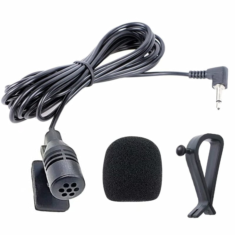 NewTH 3,5 mm auto hands-free mikrofon za DVD/GPS/Bluetooth radio